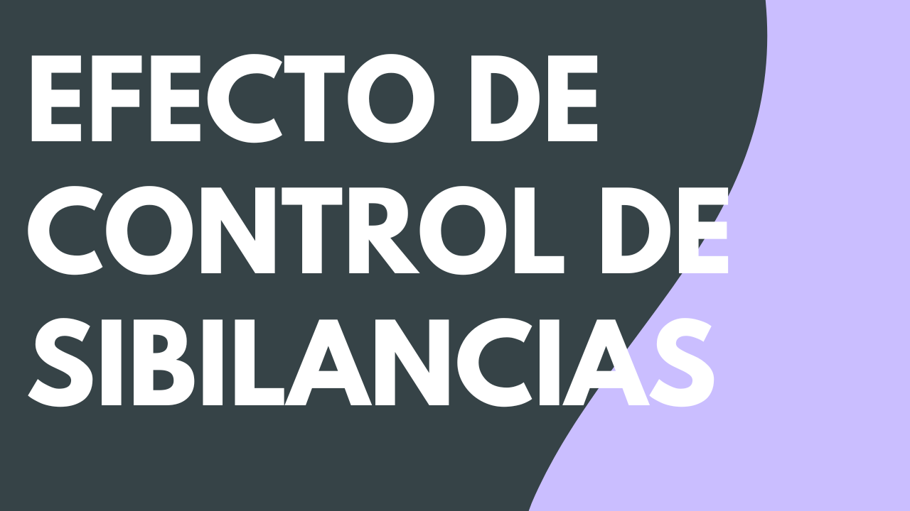 Efecto de audio de control de sibilancias