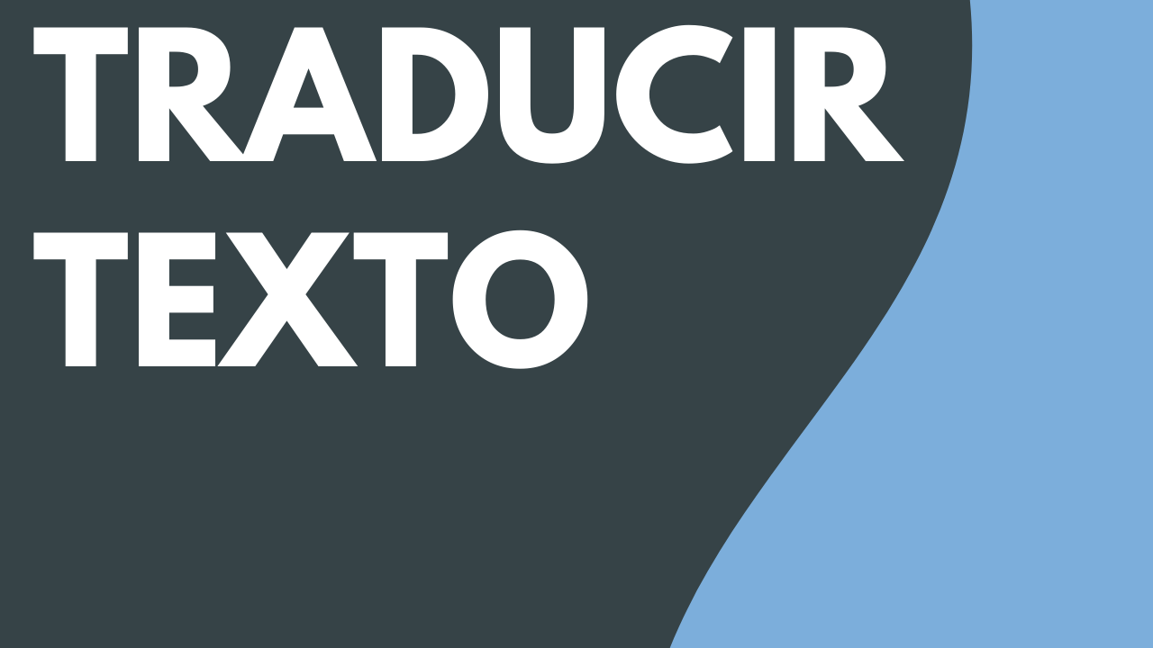 Traducir texto (Mac)