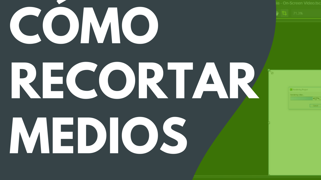 Cómo recortar medios