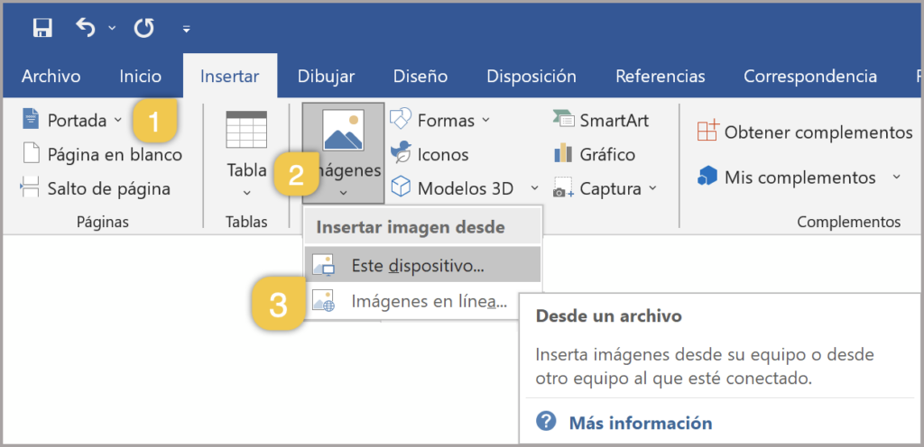 Cómo recortar una imagen en Word