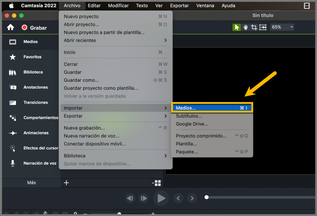 Cómo unir dos vídeos con Camtasia