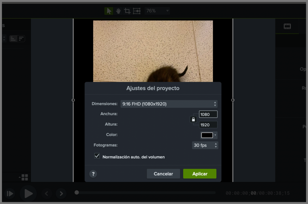 Cómo girar un vídeo con Camtasia