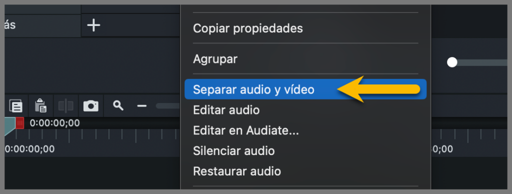 como subir el volumen de un video