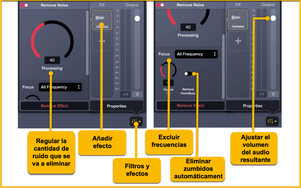 Como eliminar el ruido de fondo de un audio