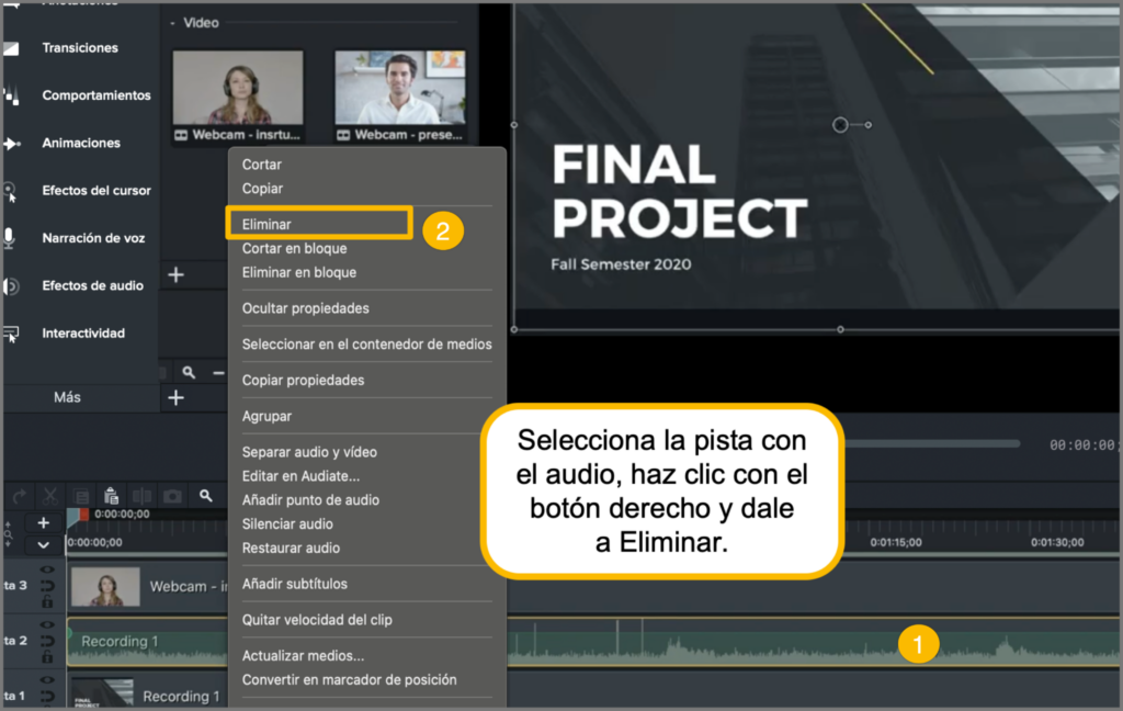 Cómo hacer un vídeo con pantalla dividida en tres pasos