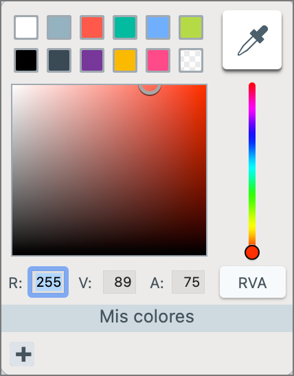 Selector de color