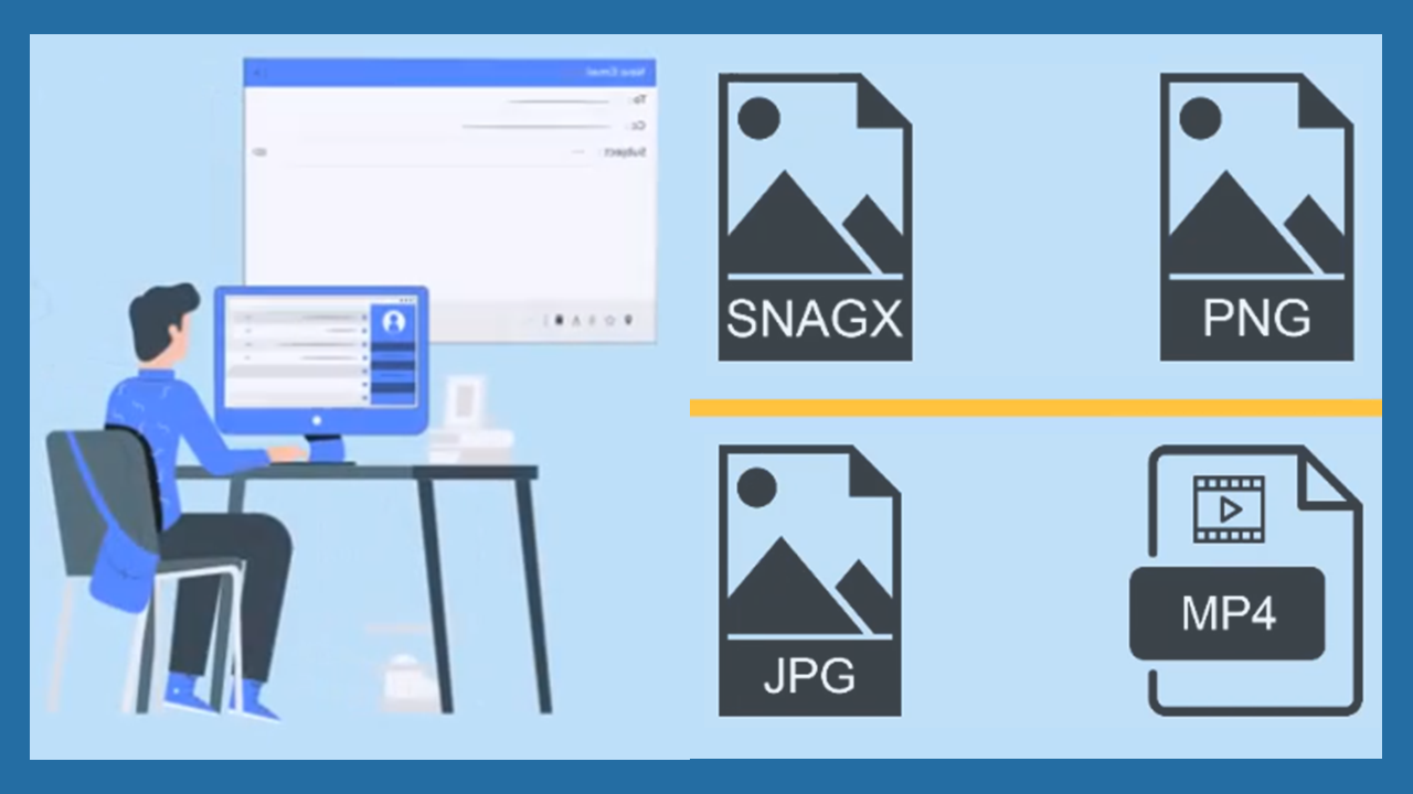 Prácticas recomendadas para guardar tus archivos de Snagit