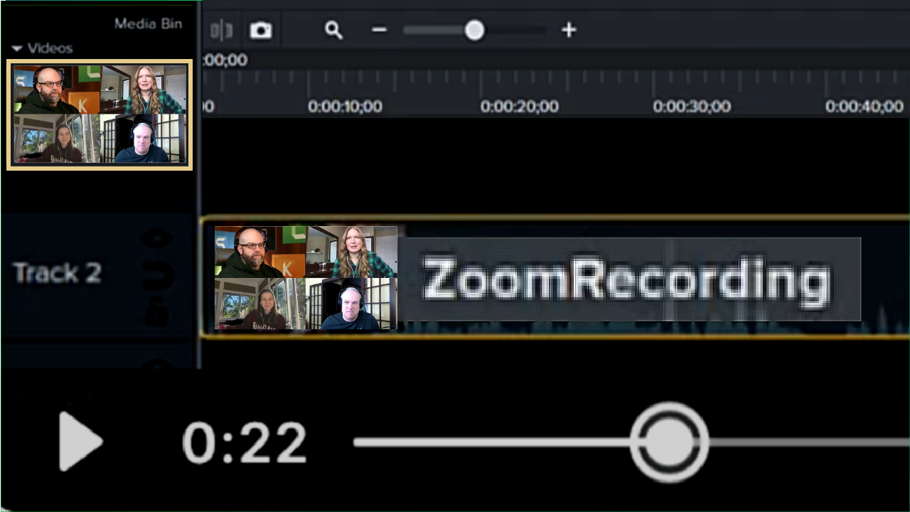 Editar grabaciones de Zoom