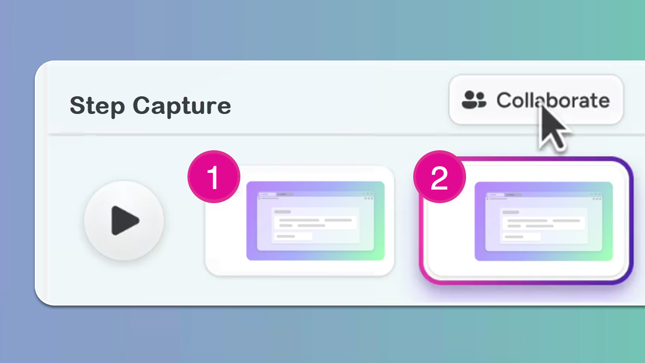 Capture Steps and Create a Video tutorial thumbnail