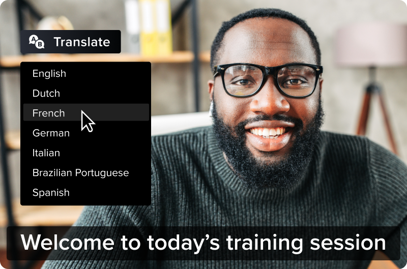 choosing translation option